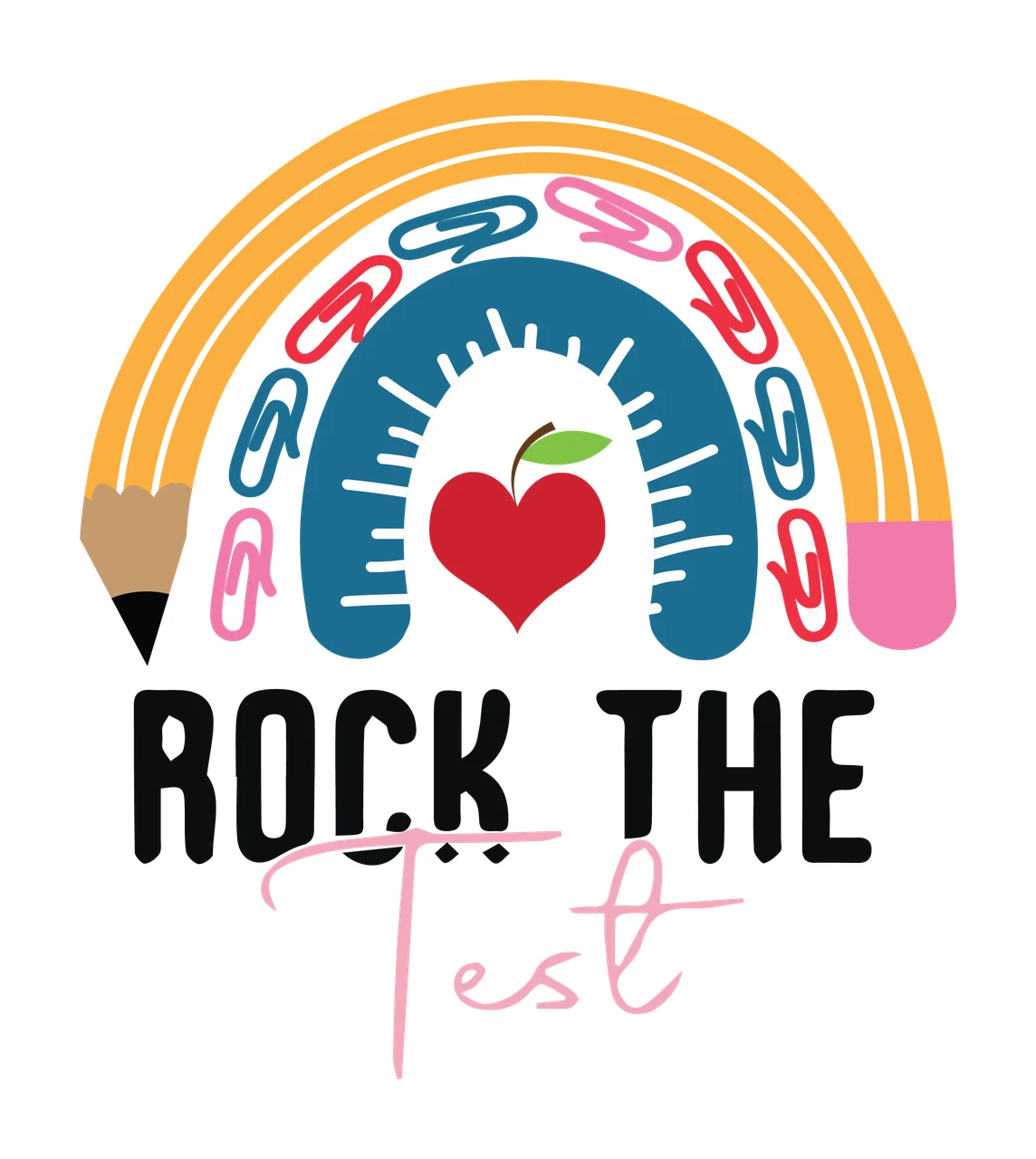 Test Illustration scalable logo design icon