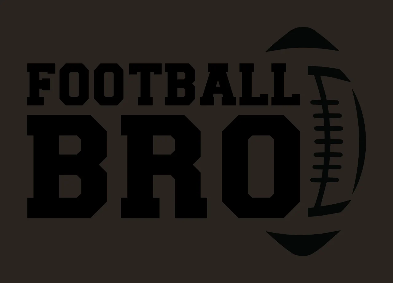 Football Bro Text With Side contrast preview thumbnail