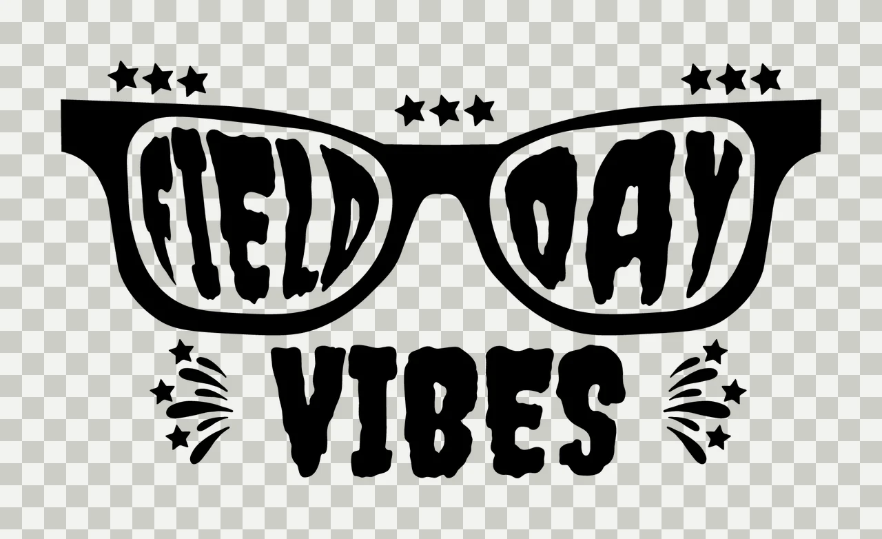 Of Sunglasses With Stars And Sparkles In Black transparency and detail preview thumbnail