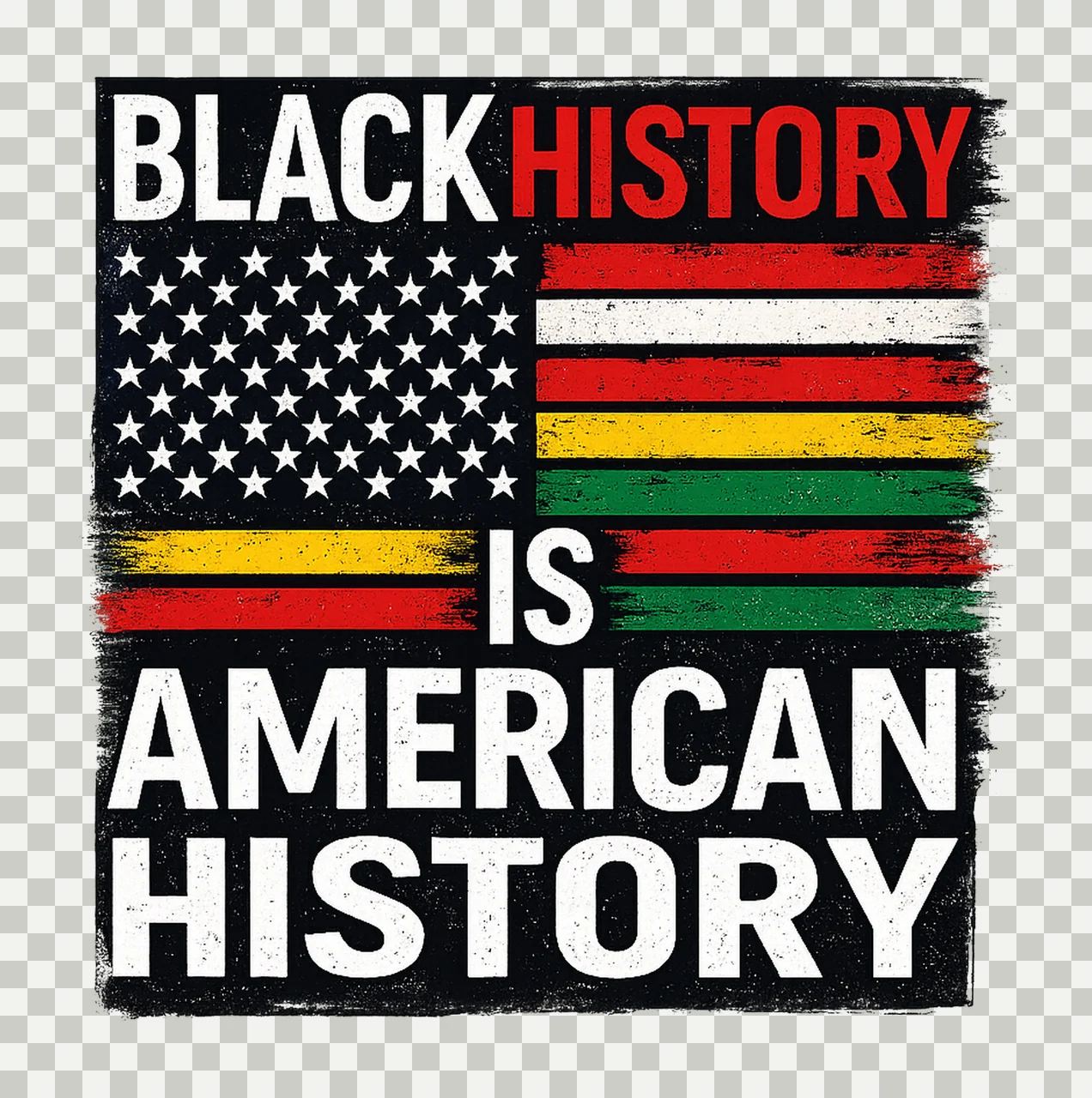 Juneteenth Black History Emancipation Day Design African transparency and detail preview thumbnail