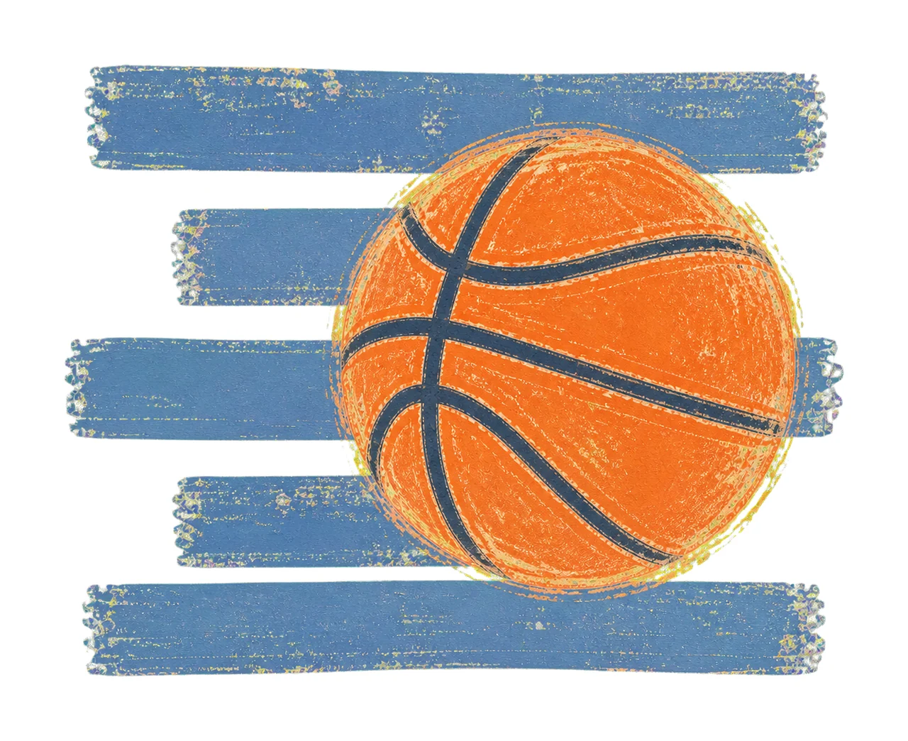 Basketball Stripes Preppy Shirt Design Trendy Variation A
