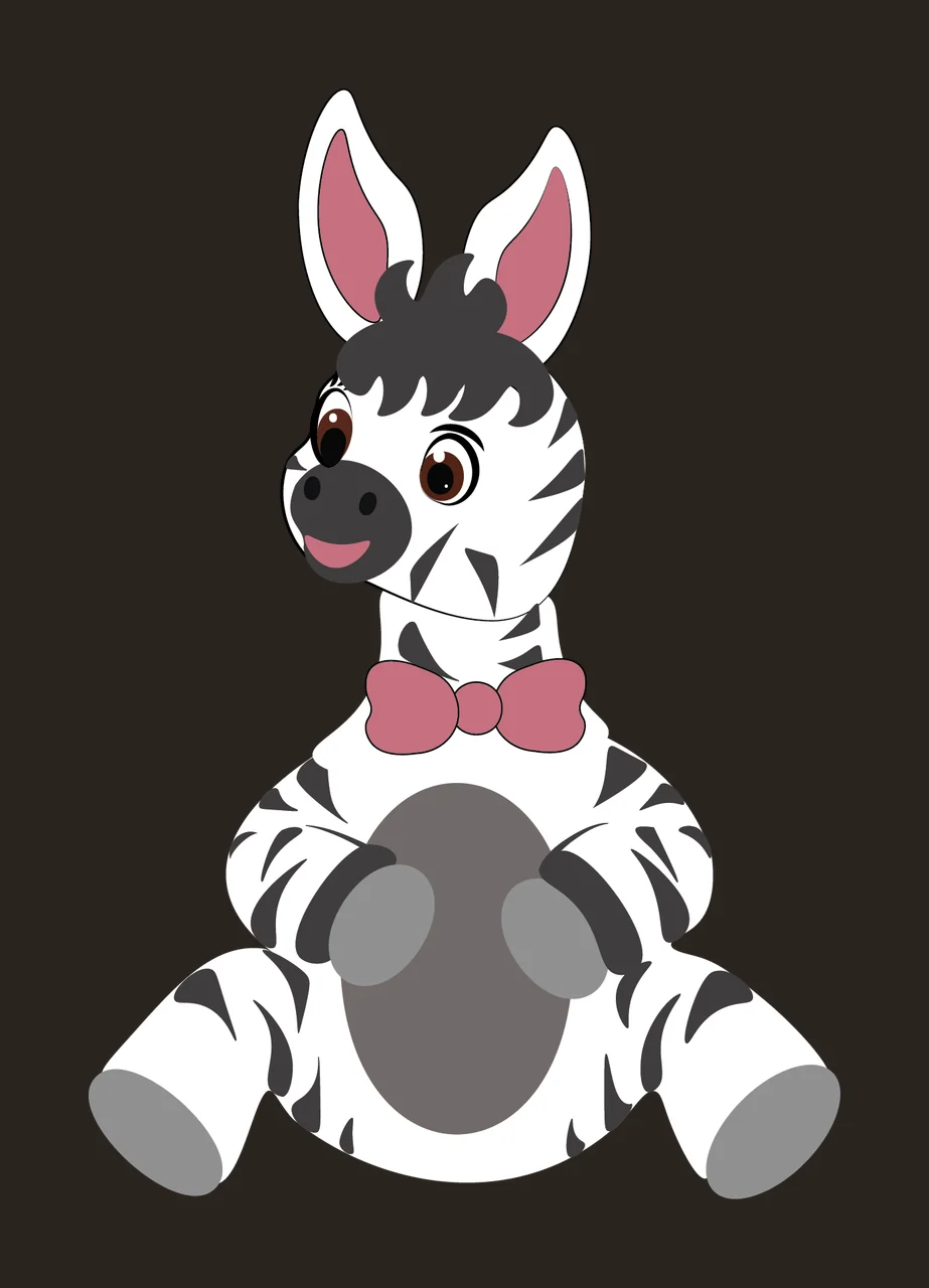 Animal Black Silhouette Of Upright Figure standing ears white contrast preview thumbnail