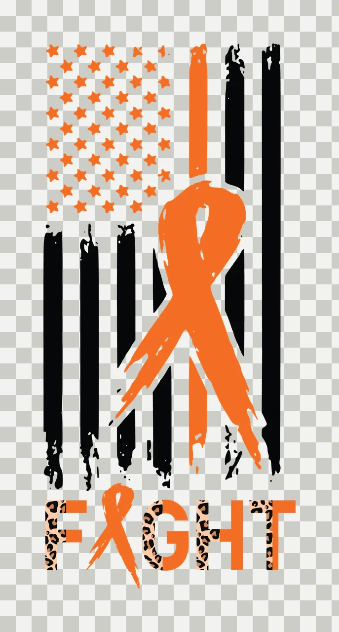 Ribbon On Distressed Flag stripes stars black white 1 F16 cancer big transparency and detail preview thumbnail