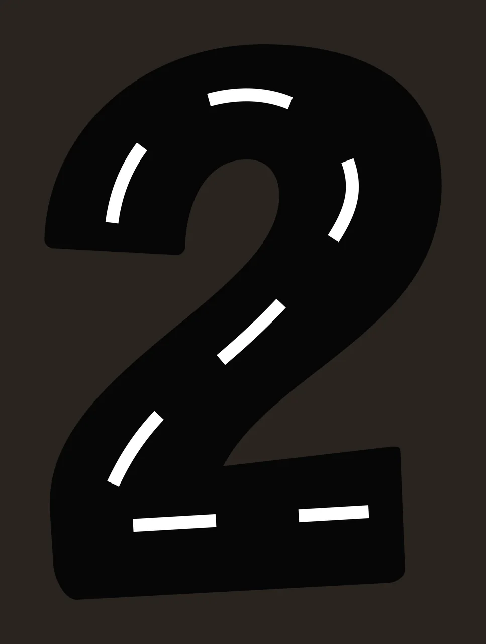 Race Track Font Character 20 racing checkered flag speedway contrast preview thumbnail