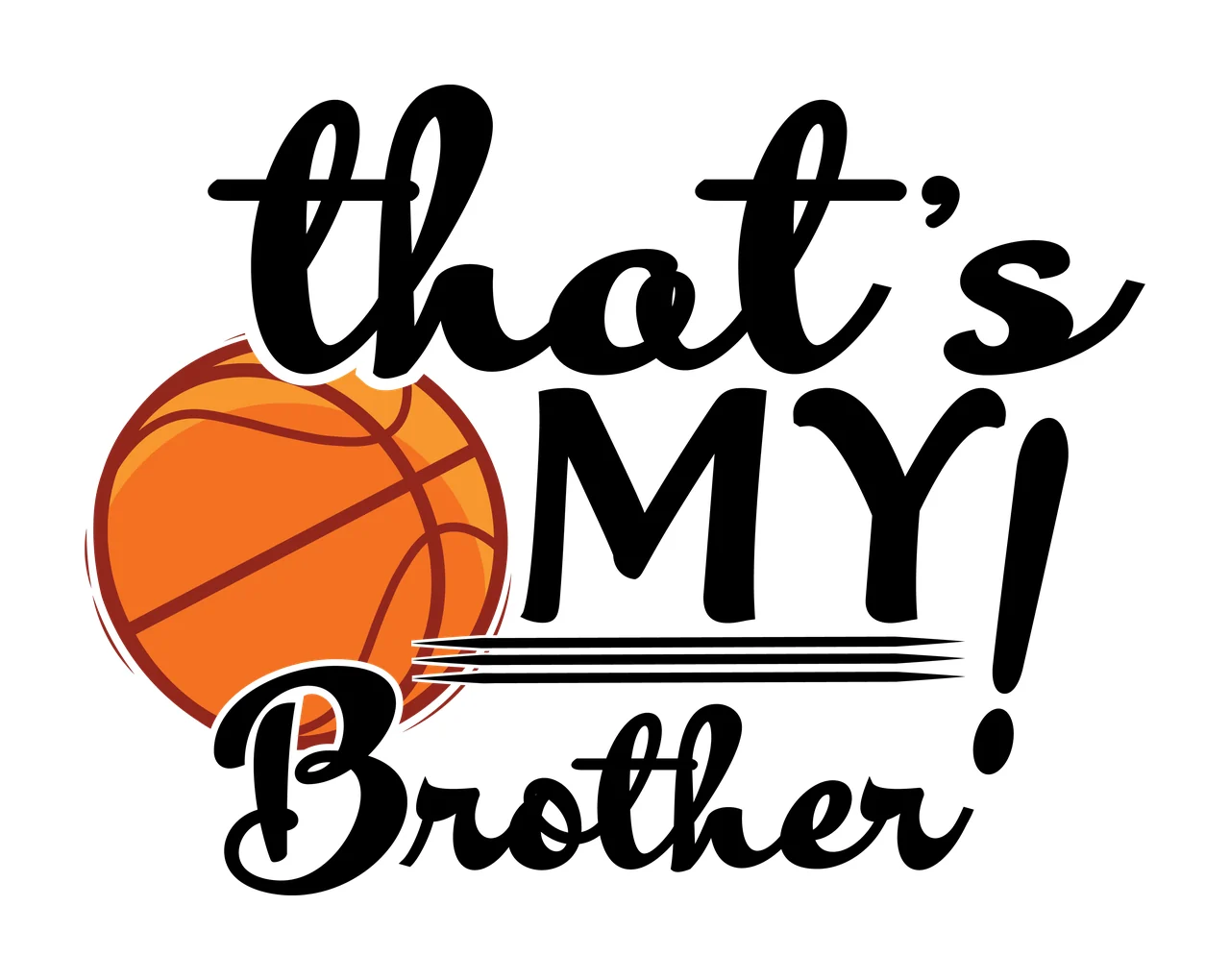 Is Ball Basketball Text arrangement graphic silhouette black