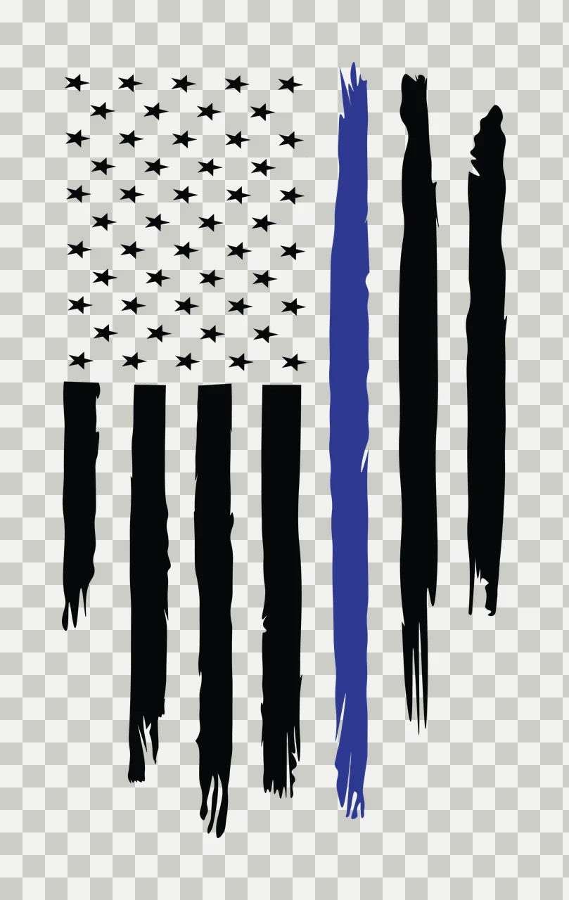 Flag Stars Of Flag Stars American Vertical Stripes distressed transparency and detail preview thumbnail