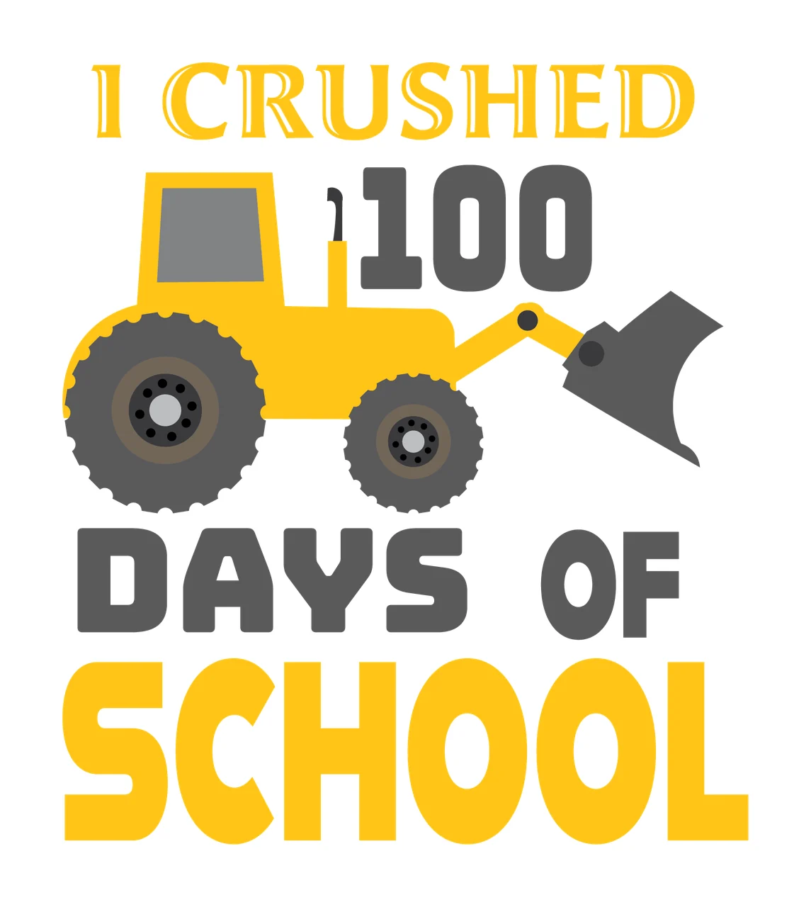 Can Glass Wrap Tractor With Education And Typography