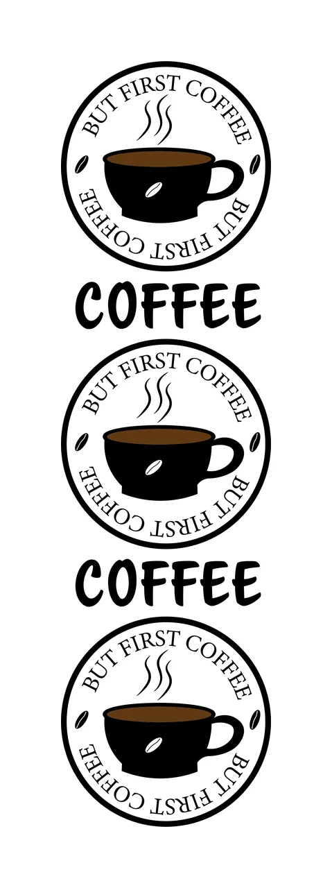 But First Coffee Coffee Mug Designs cup steaming mugs circles