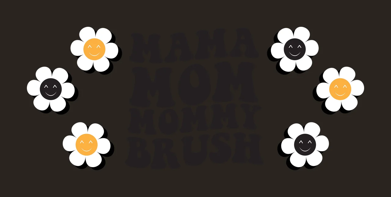Can Glass Wrap Text With Flowers listing flower smiley face contrast preview thumbnail