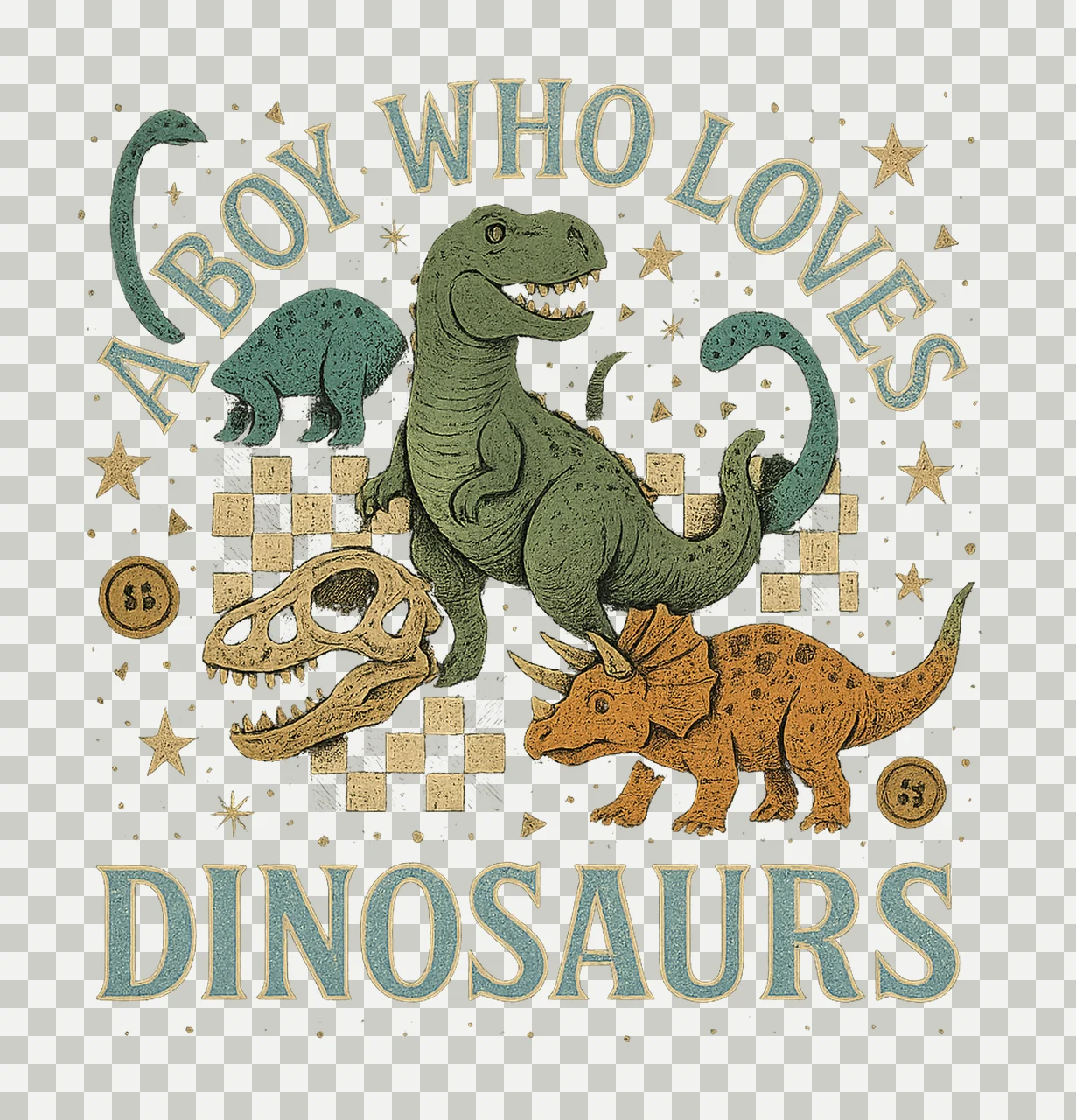 Just Boy Who Loves Dinosaurs Toddler Boy Shirt Design Kid transparency and detail preview thumbnail