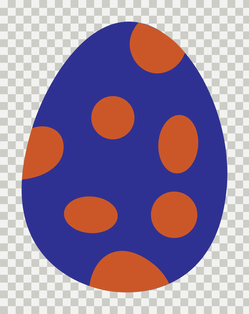 Solid Black Egg Shape Icon flat white oval minimalist 1 5 F16 dinosaur transparency and detail preview thumbnail
