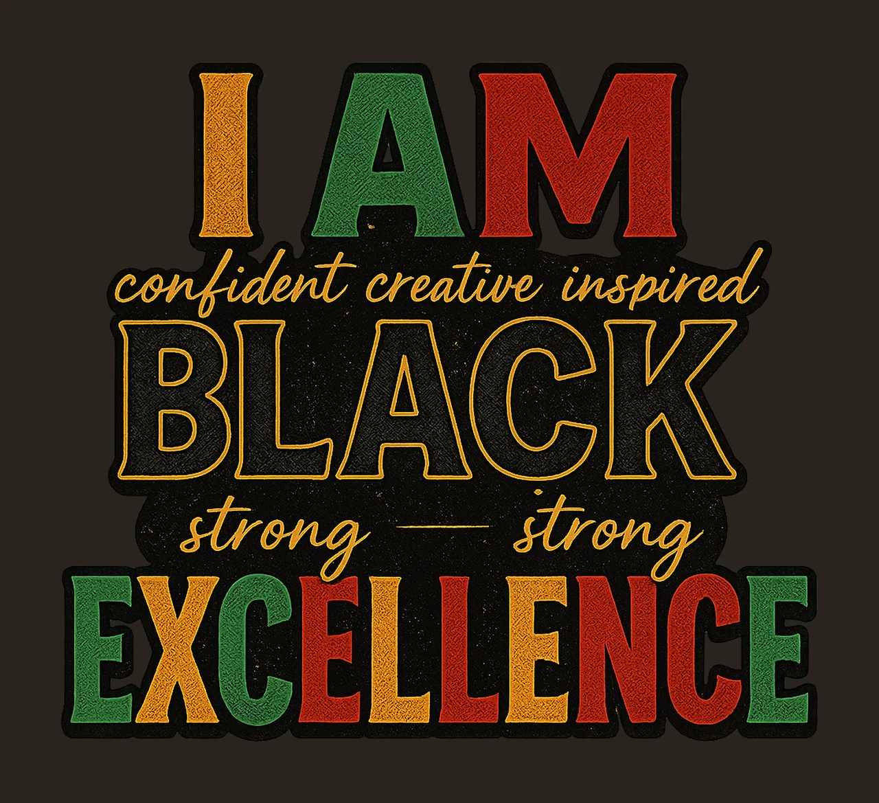 Black History Melanin Teacher Design Black Pride Sublimation contrast preview thumbnail