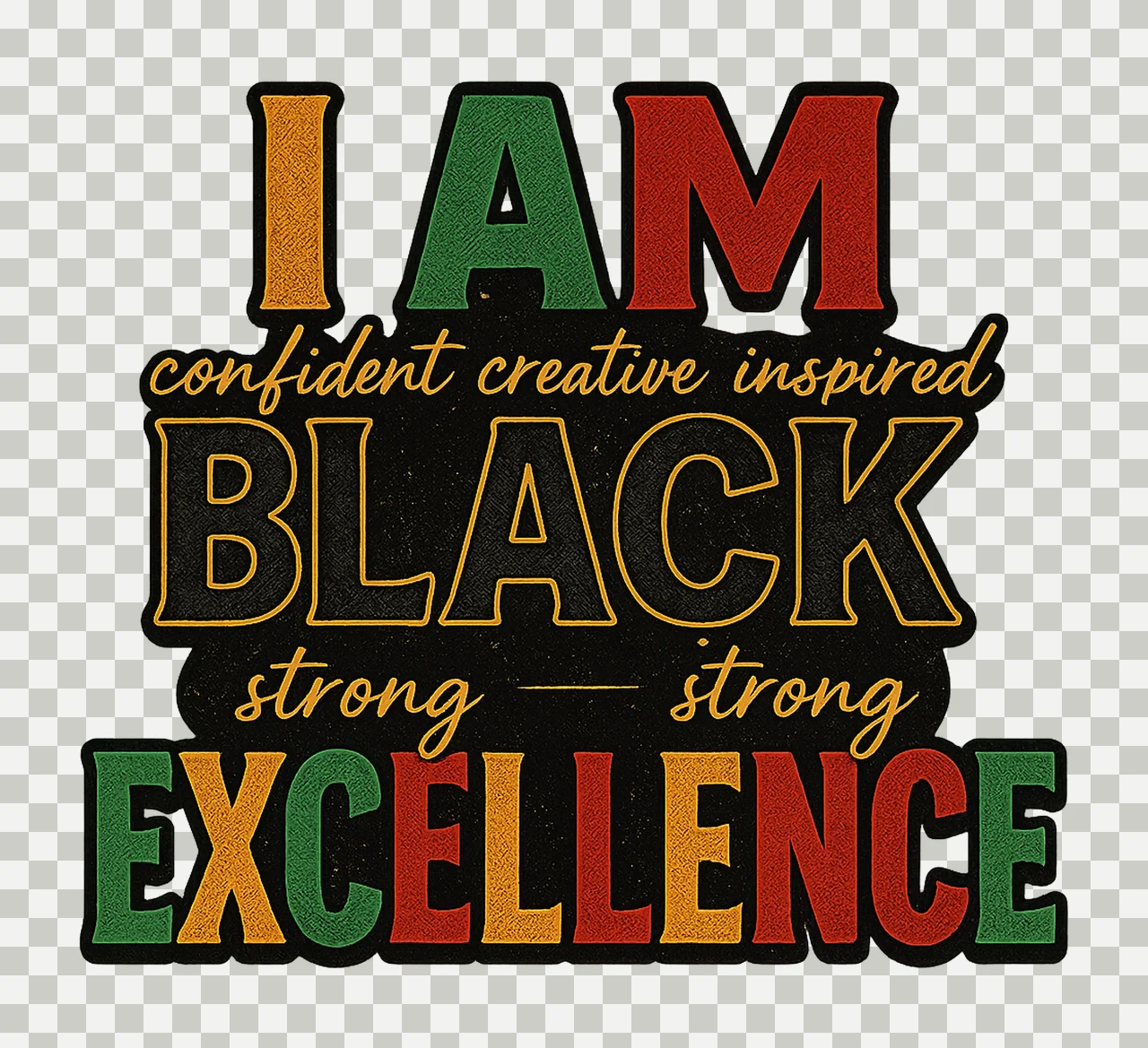 Black History Melanin Teacher Design Black Pride Sublimation transparency and detail preview thumbnail