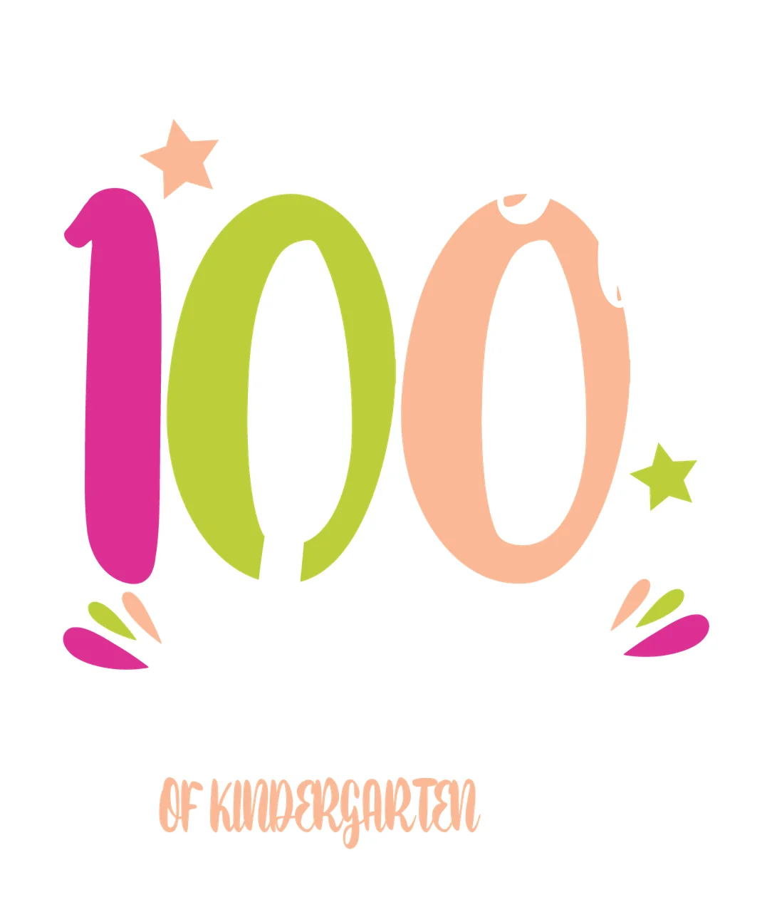 Can Glass Wrap 100 Of Kindergarten Number