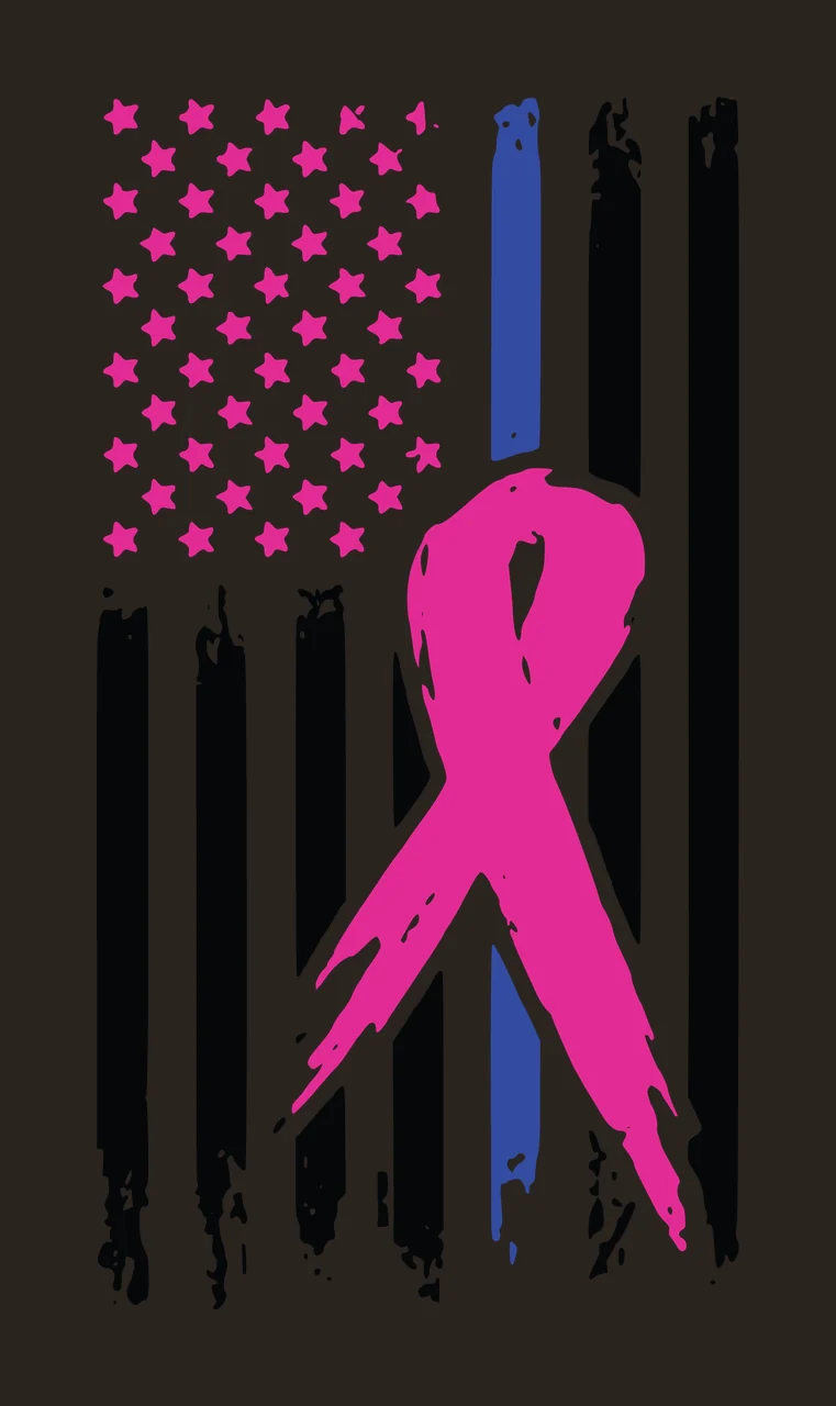 Flag Distressed American With Ribbon Graphic overlay stars contrast preview thumbnail