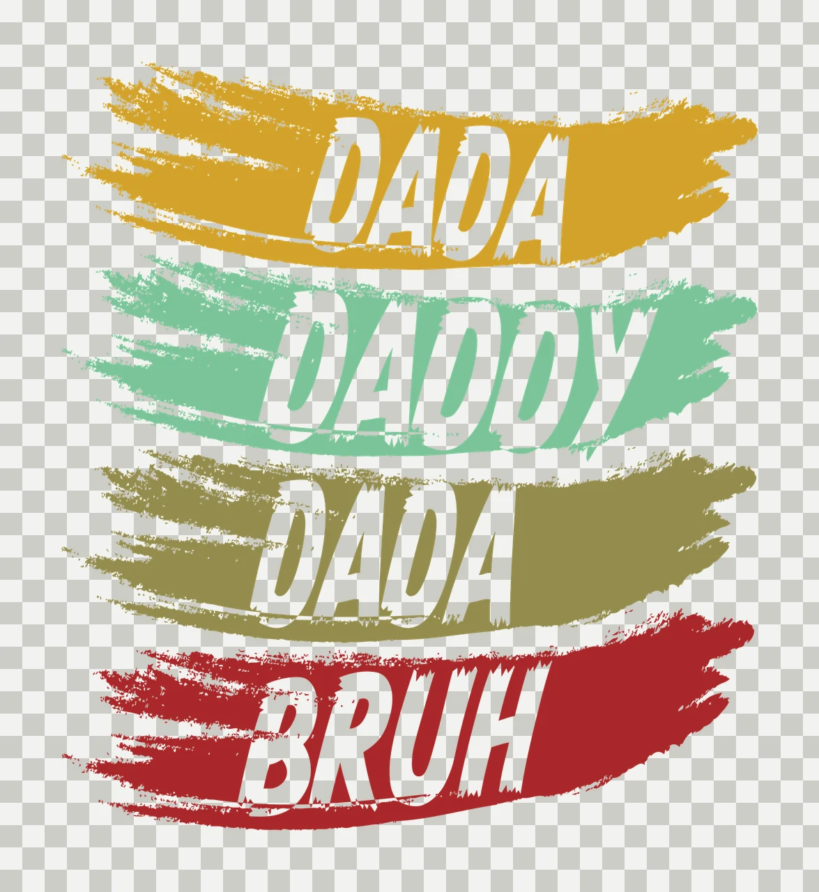 Dad Illustration father papa fatherhood fathers day gift Variation transparency and detail preview thumbnail