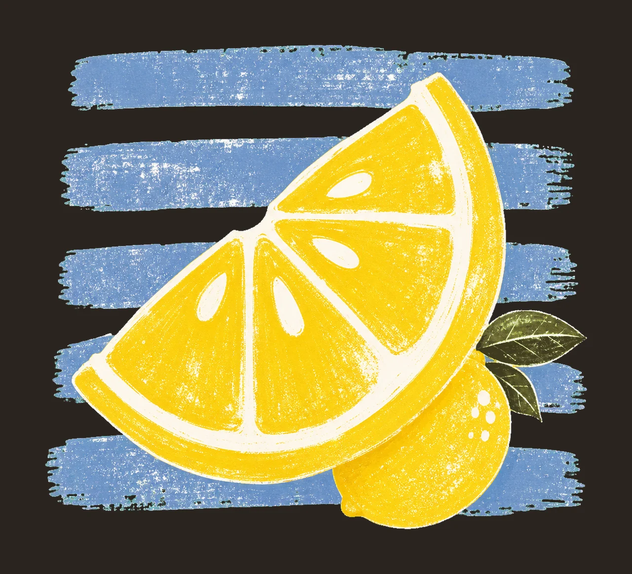 Lemon Stripes Trendy Summer Design sublimation Variation A contrast preview thumbnail