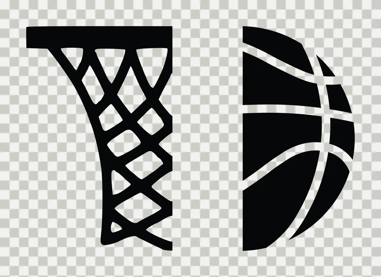 Basket Ball Fire Name Font Character 06 scalable logo design transparency and detail preview thumbnail