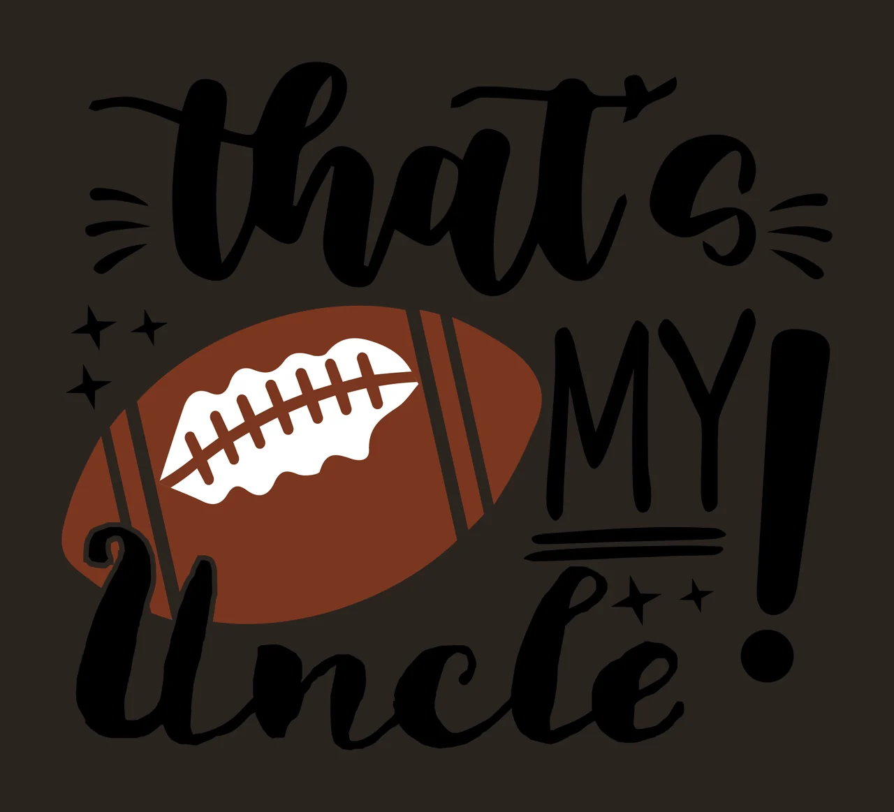 Football Illustration american gridiron touchdown pigskin Variation contrast preview thumbnail