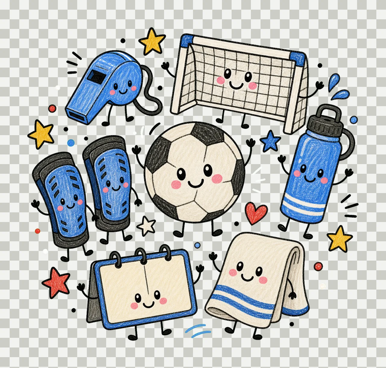 soccer game day 04 cozy crayon sublimation instant shirt transparency and detail preview thumbnail