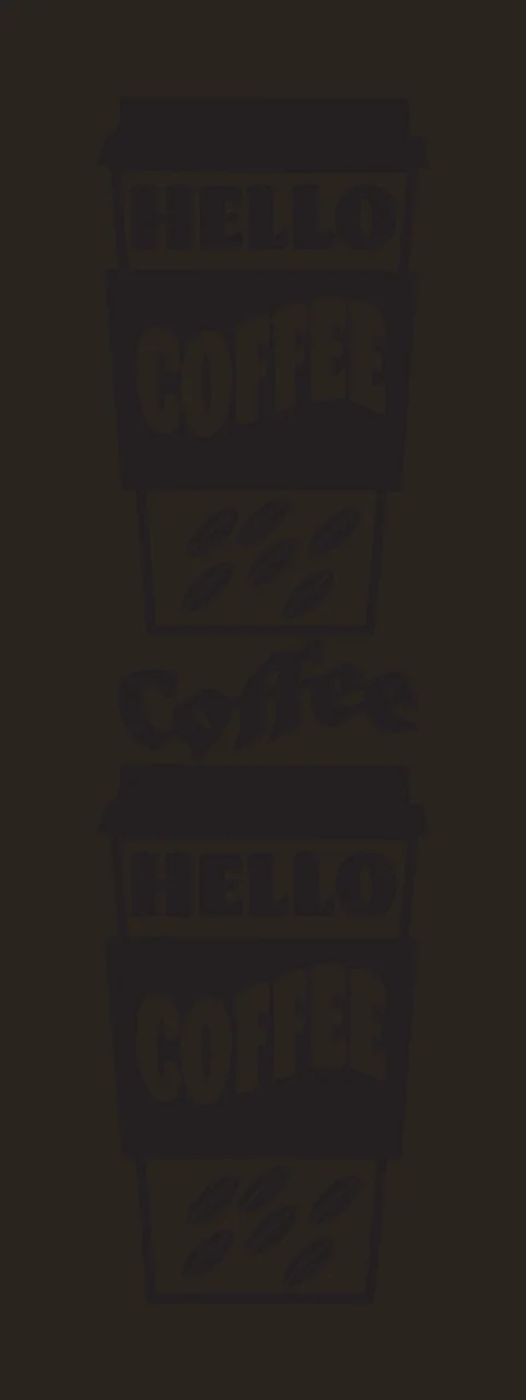 Hello Coffee Cups With Beans cup black drink caffeine 47 F16 GLITTER contrast preview thumbnail