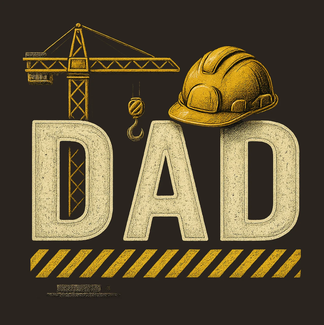 Construction Fathers Day Gift Engineer Dad Shirt Design contrast preview thumbnail
