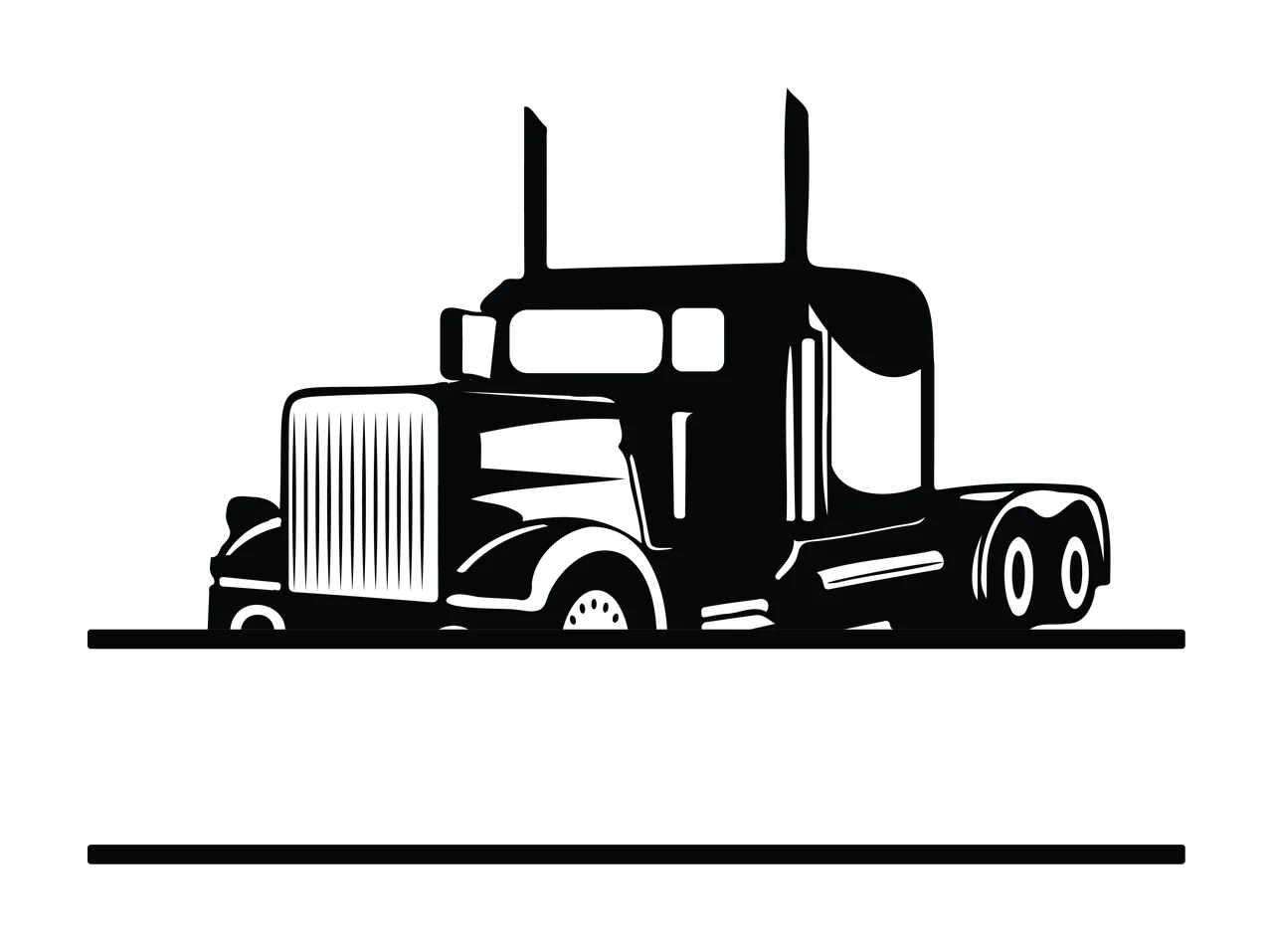 Semi Truck Monogram Character 01 pickup vehicle monster Variation