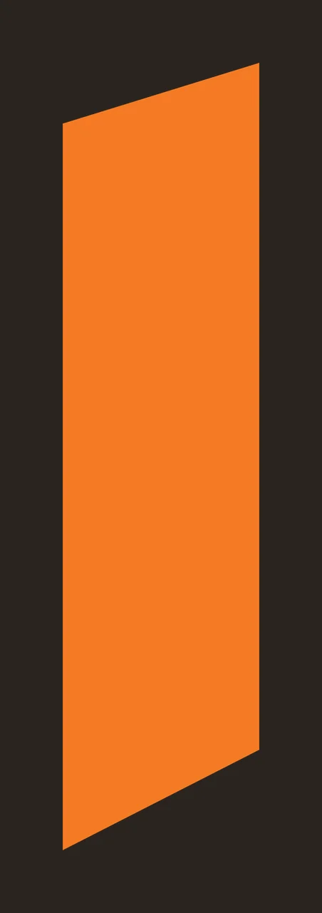Black Skewed Vertical Quadrilateral Block minimalist shape contrast preview thumbnail