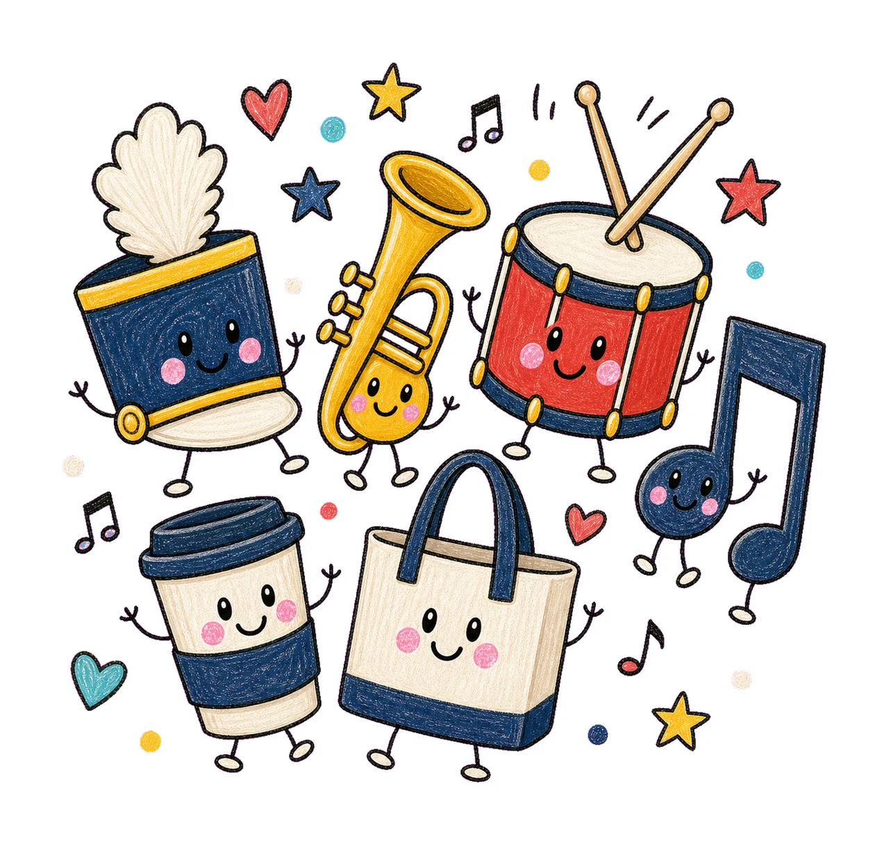 band mom 04 cozy crayon sublimation instant shirt design