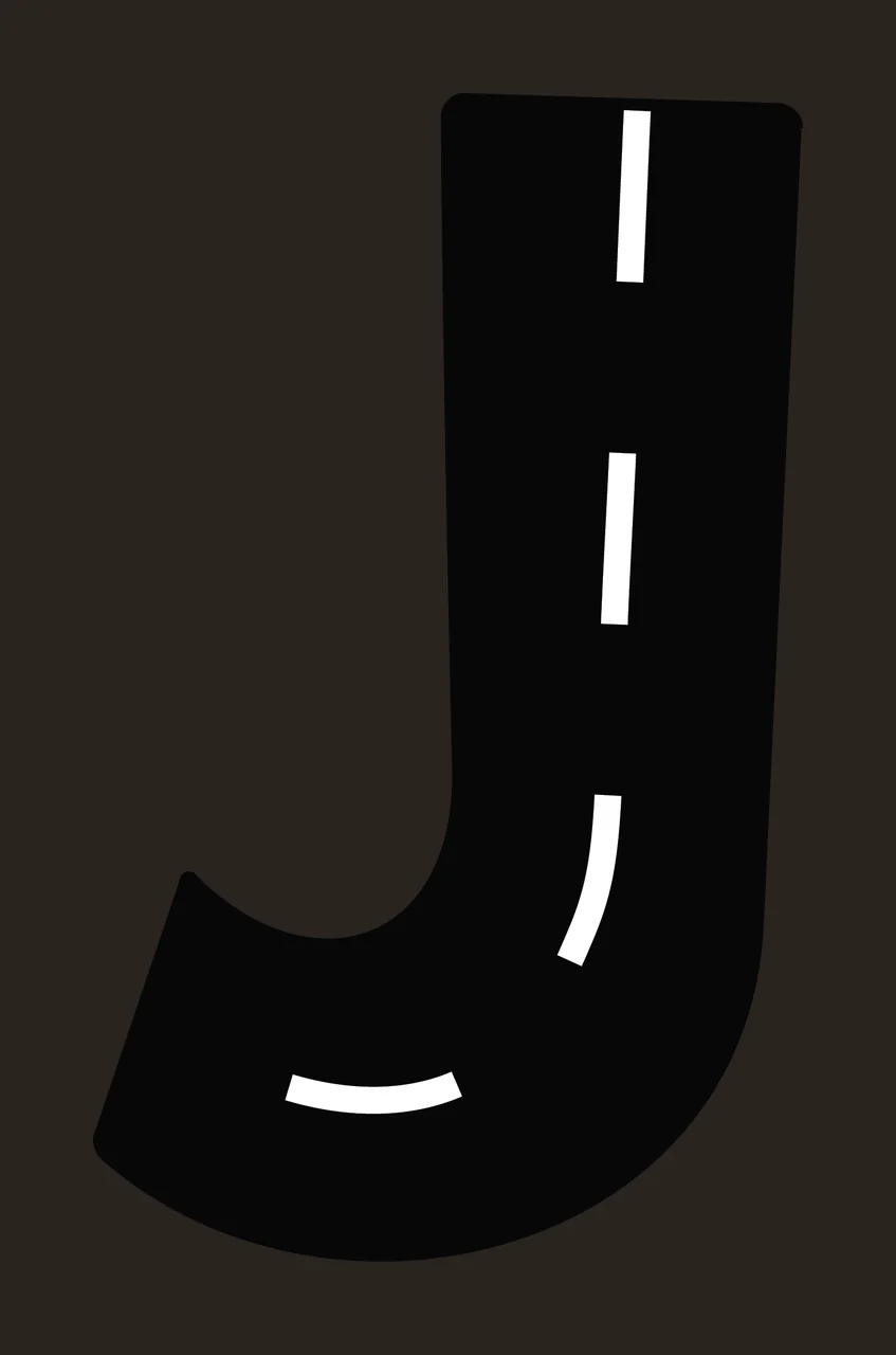 Race Track Font Character 34 racing checkered flag speedway contrast preview thumbnail