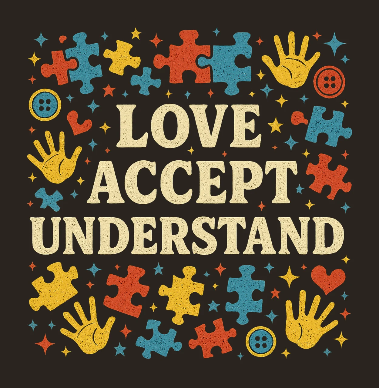 Autism Awareness Friendship Bracelet Coquette Design Autism contrast preview thumbnail
