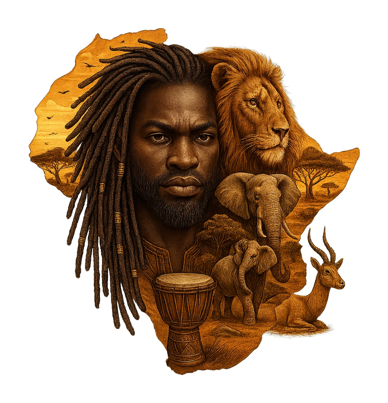 Black history image celebrating heritage African American