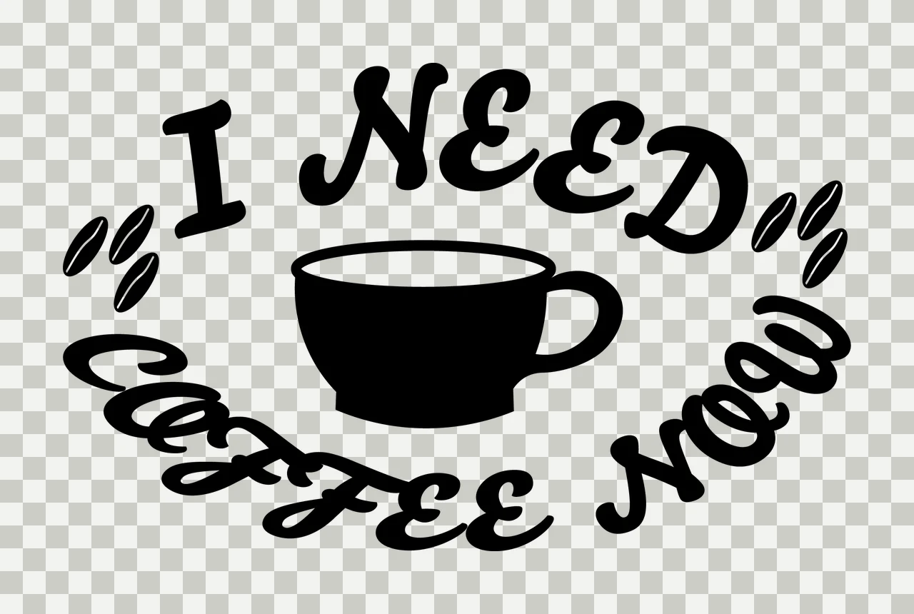 Can Glass Wrap Coffee Mug Icon cup text surrounding beans black transparency and detail preview thumbnail