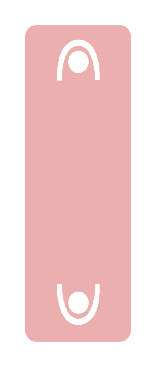 Minimalist Black Rectangle Containing Two White Arched Circle arch