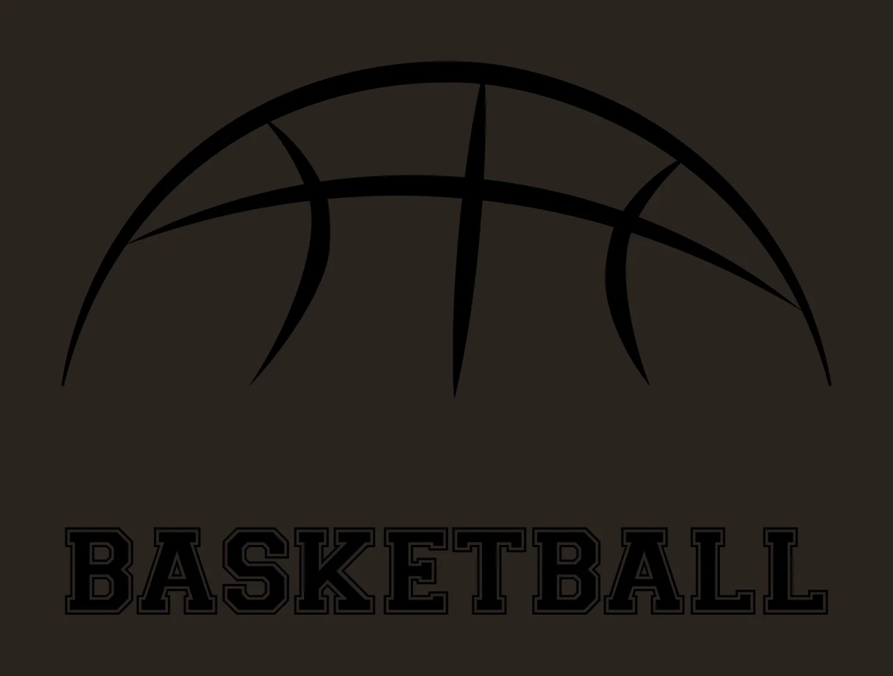 Can Glass Wrap Basketball Ball Typography Text Emblem contrast preview thumbnail