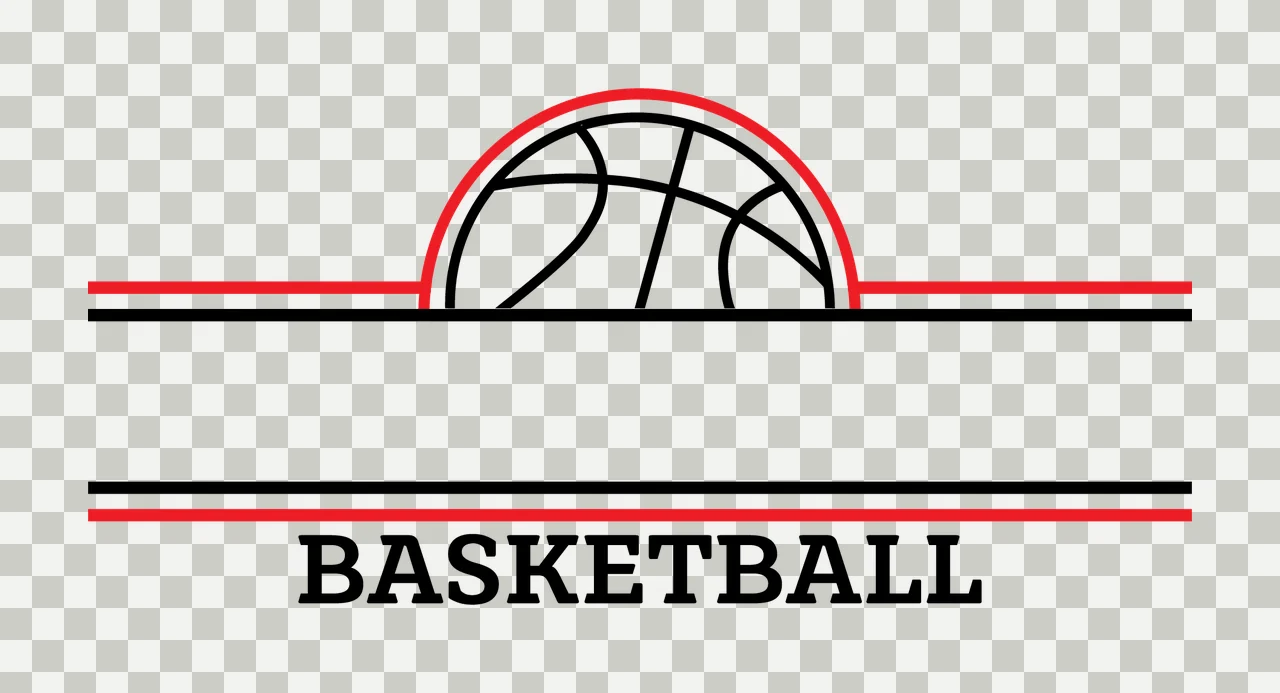 Can Glass Wrap Basketball Framing With Minimalist transparency and detail preview thumbnail