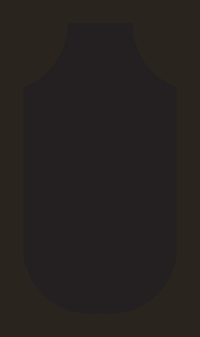 Shield shape silhouette Illustration with template, rounded and vertical in black contrast preview thumbnail