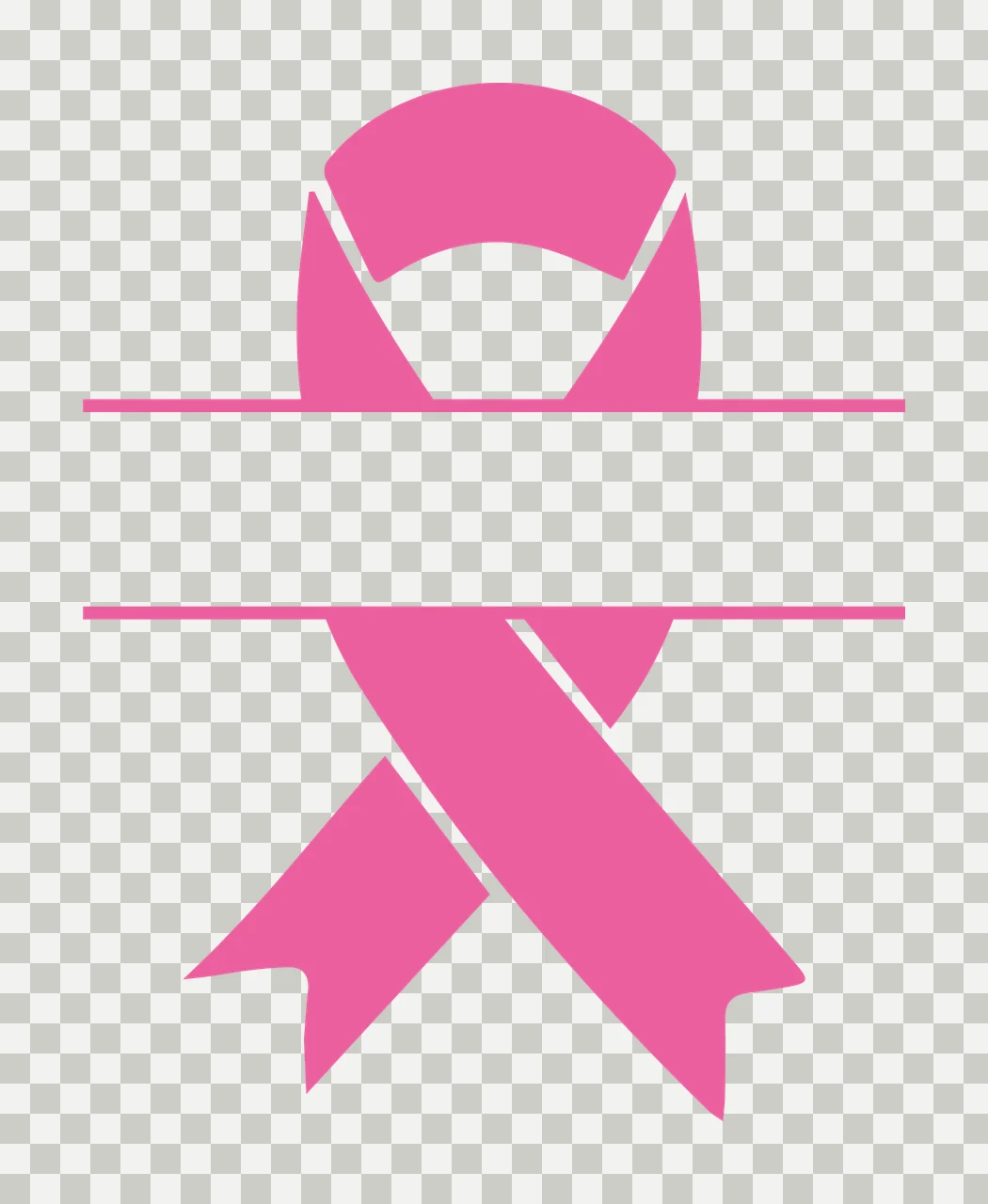 Ribbon Overlaid With Horizontal And Bar In Black transparency and detail preview thumbnail