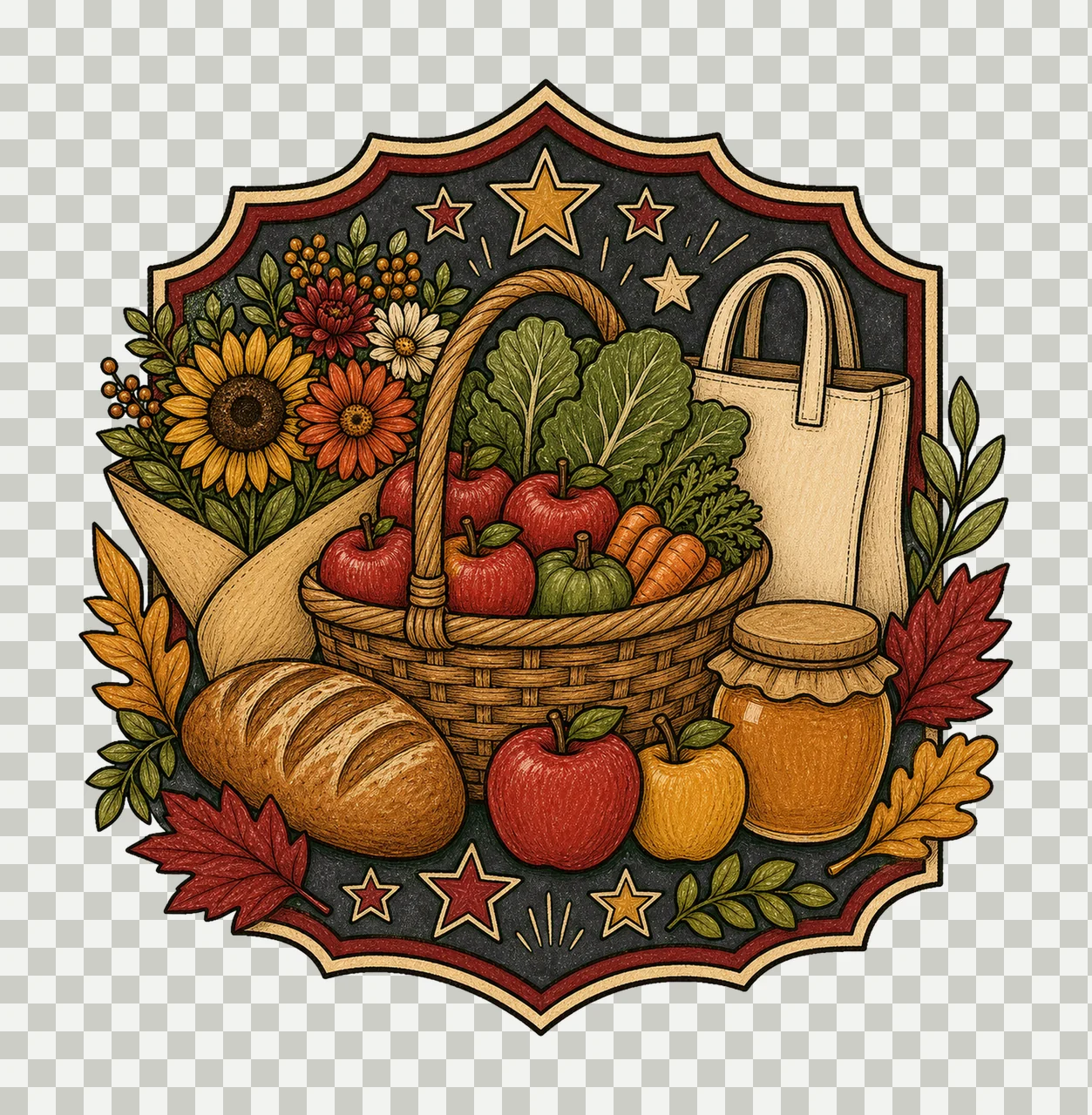 fall farmers market 03 retro varsity sublimation instant transparency and detail preview thumbnail