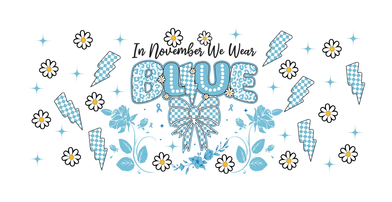 Can Glass Wrap Typography celebrating flowers lightning bolt