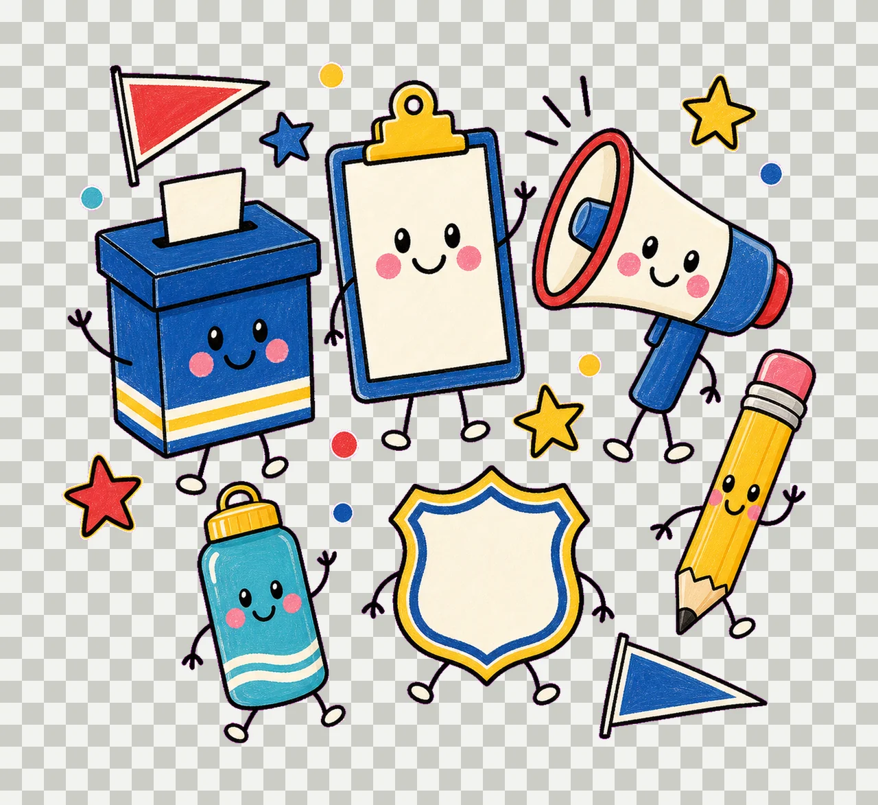 student council 03 retro varsity sublimation instant shirt transparency and detail preview thumbnail