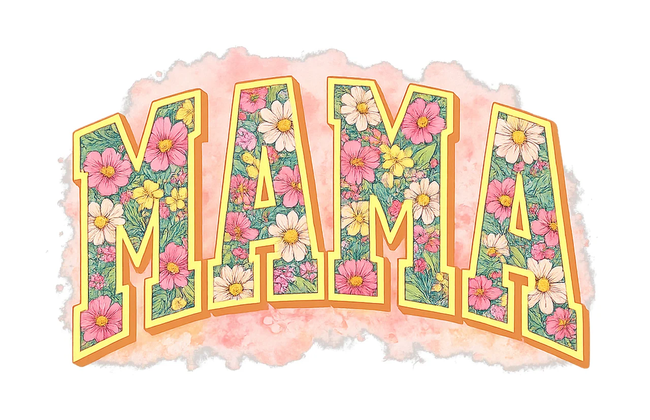 Floral Mama Sublimation Design Trendy Floral Spring Flowers