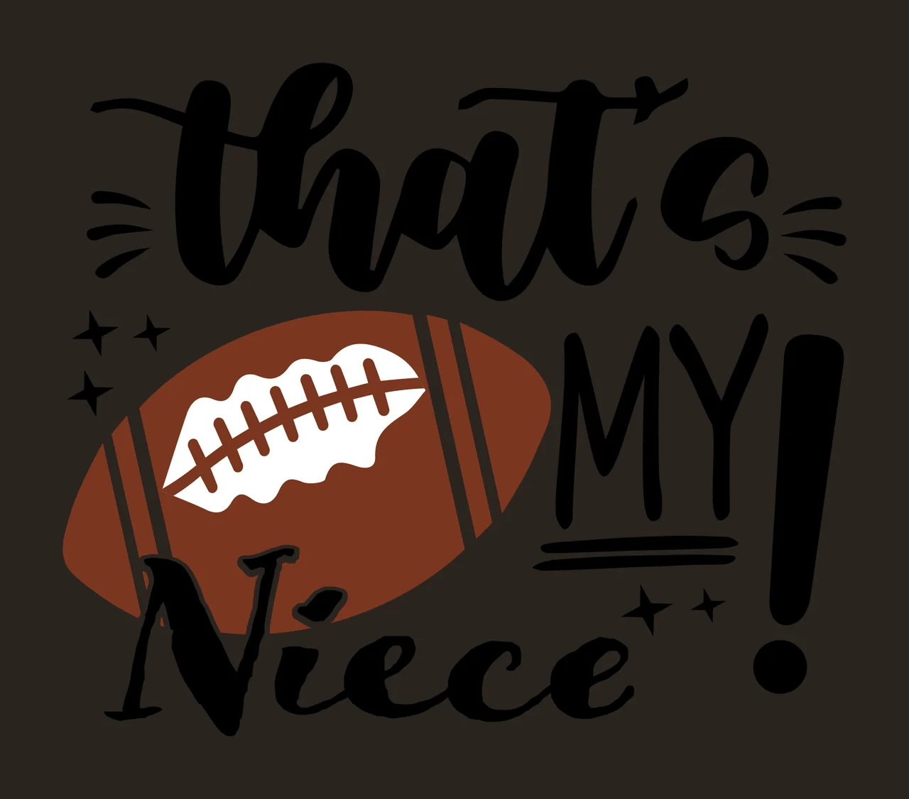 Football Illustration american gridiron touchdown pigskin team spirit contrast preview thumbnail