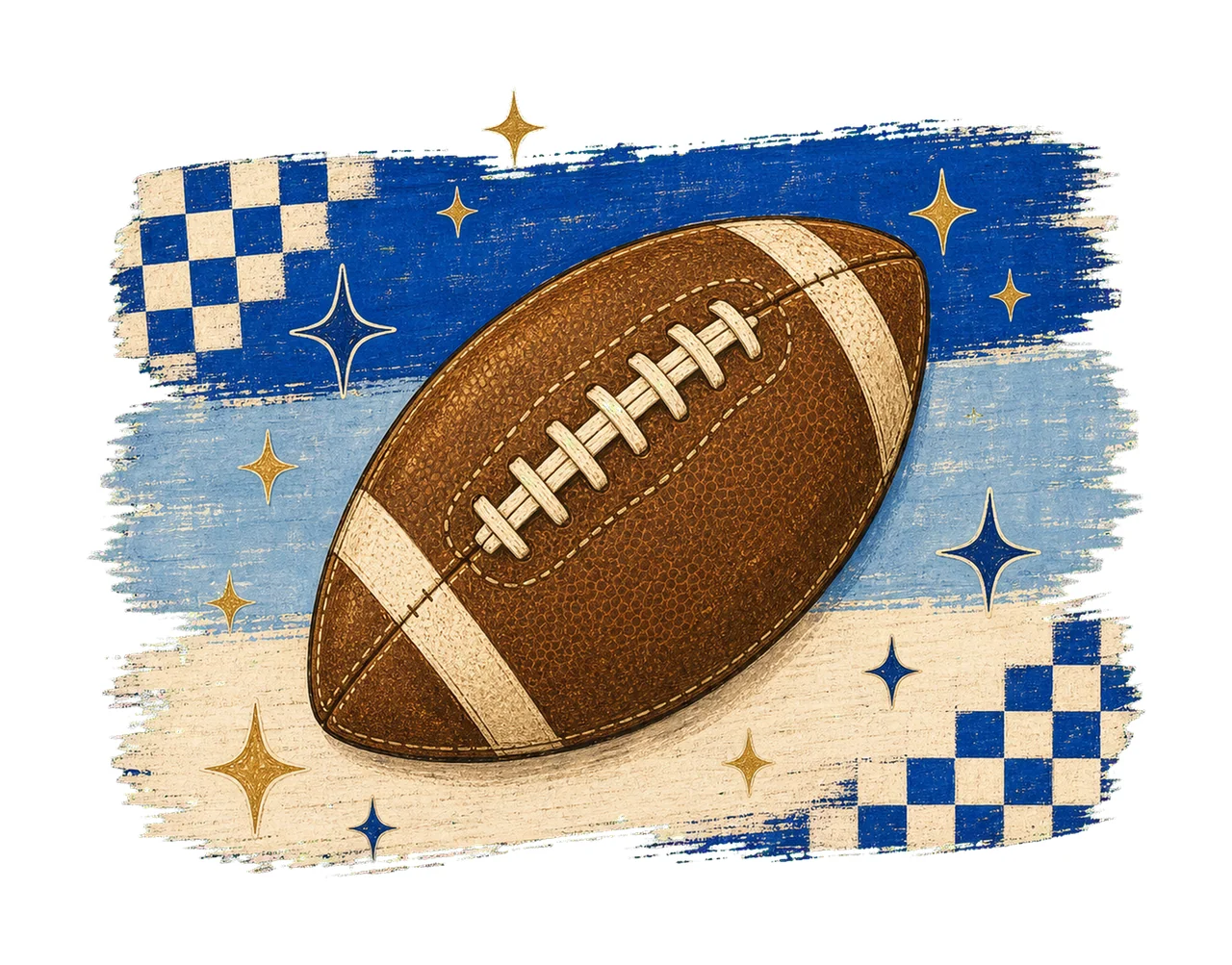 Football Stripes Preppy Shirt Design Trendy Variation A