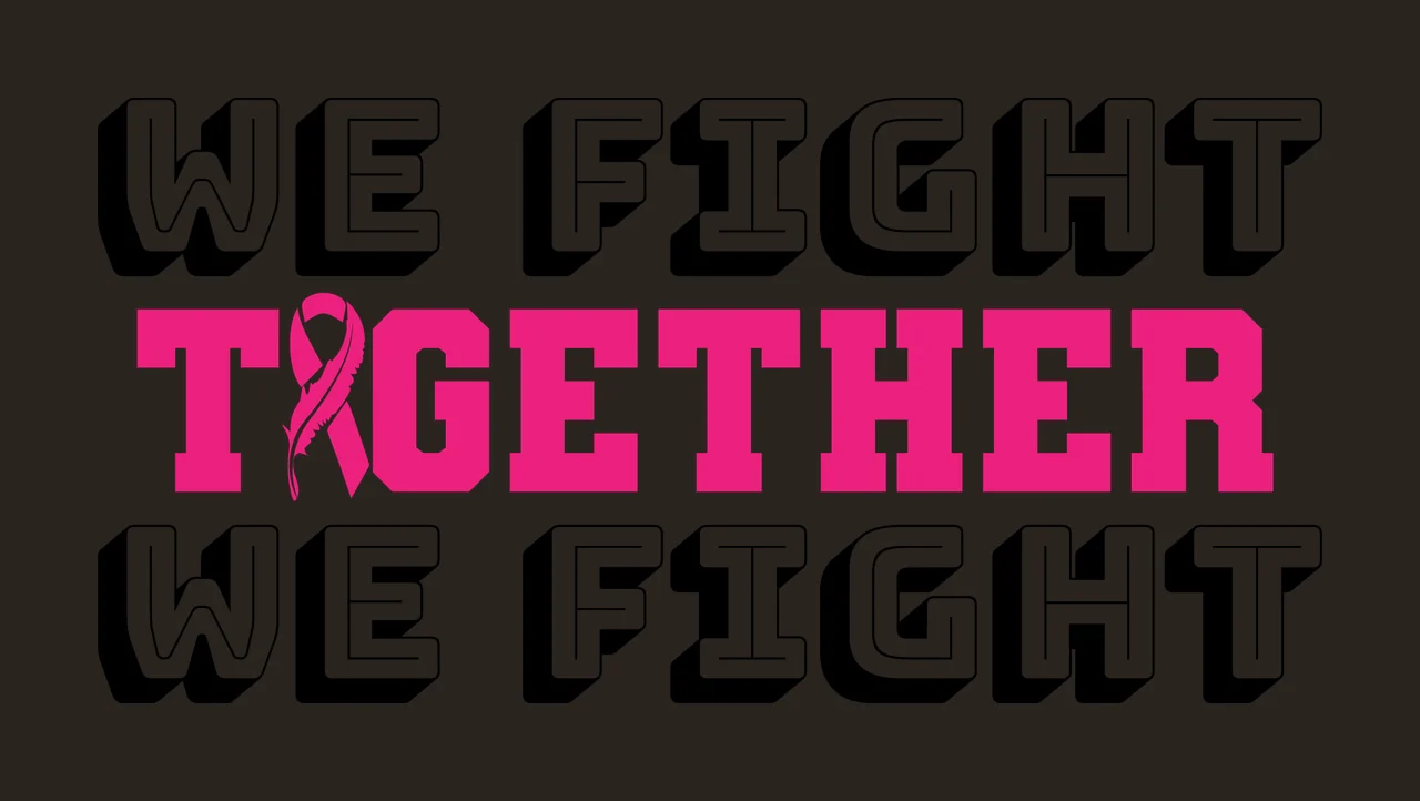 Breast Cancer Update Plus awareness ribbon survivor hope Variation contrast preview thumbnail