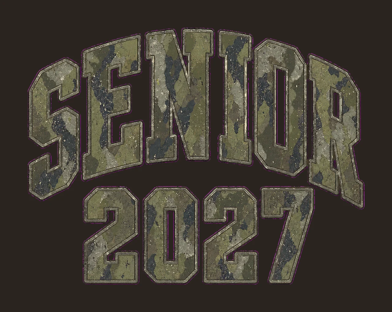Senior 2027 Camo Graduation bundle 02 contrast preview thumbnail