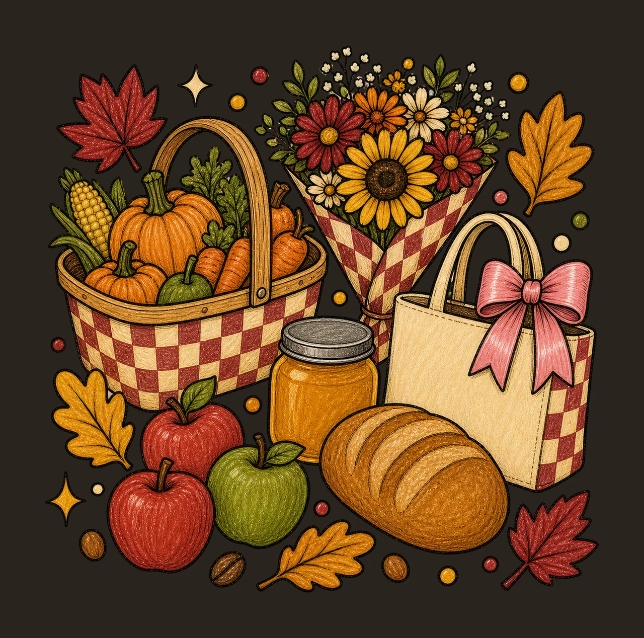 fall farmers market 02 preppy checker sublimation instant contrast preview thumbnail