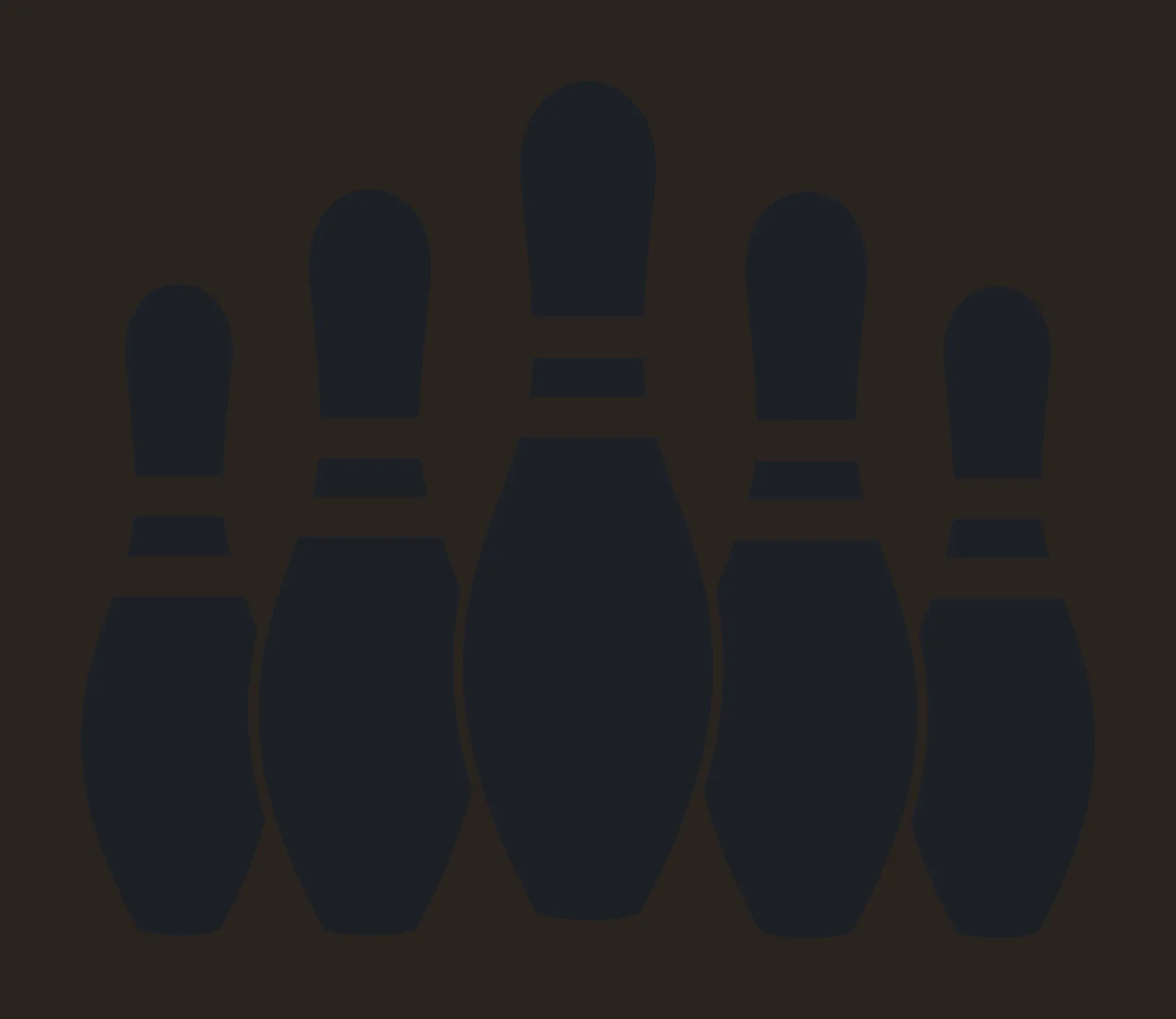 Bowling Pins With Five And Stripes contrast preview thumbnail