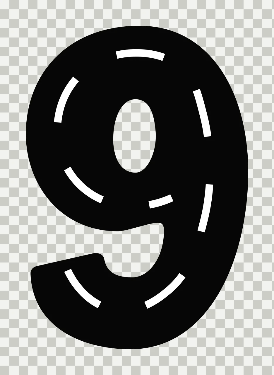 Race Track Font Character 26 racing checkered flag speedway transparency and detail preview thumbnail