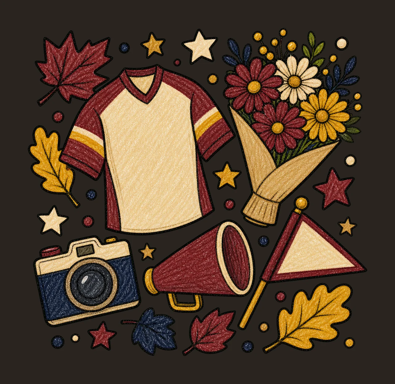 senior night 04 cozy crayon sublimation instant shirt design contrast preview thumbnail